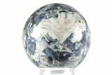 Polished Cosmic Jasper Sphere - Madagascar #241847-1